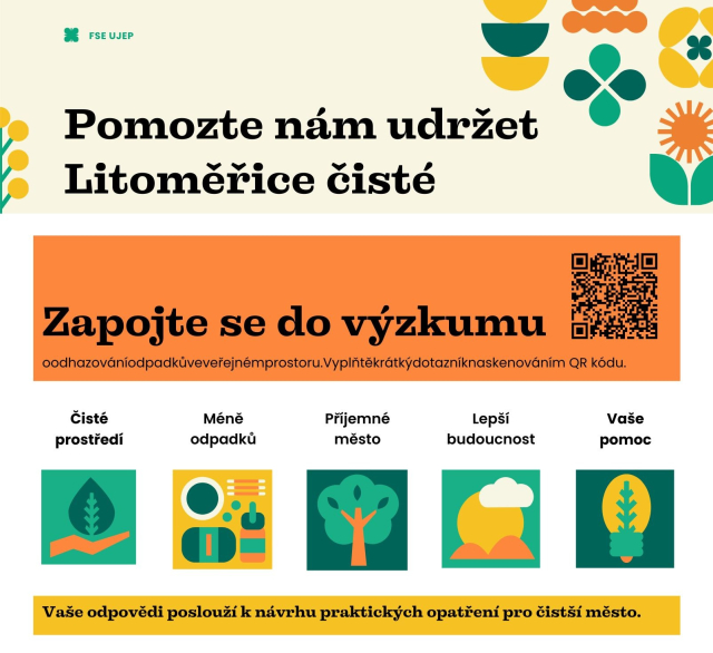 Studentský výzkum o odhazování odpadků ve veřejném prostoru!